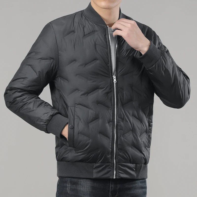 Massimo Quilted Bomber Jacket - Image 9