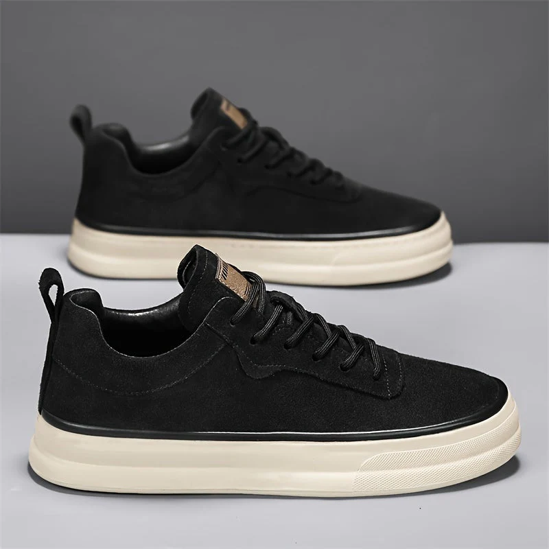 Massimo Suede Leather Sneakers - Image 11