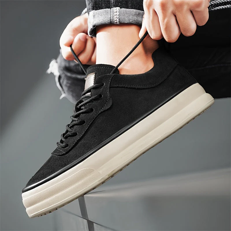 Massimo Suede Leather Sneakers - Image 12
