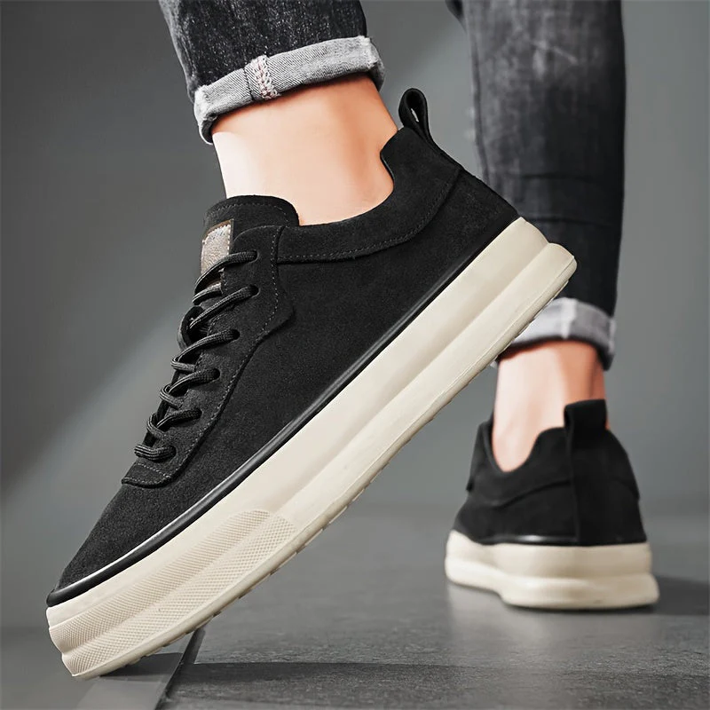 Massimo Suede Leather Sneakers - Image 13