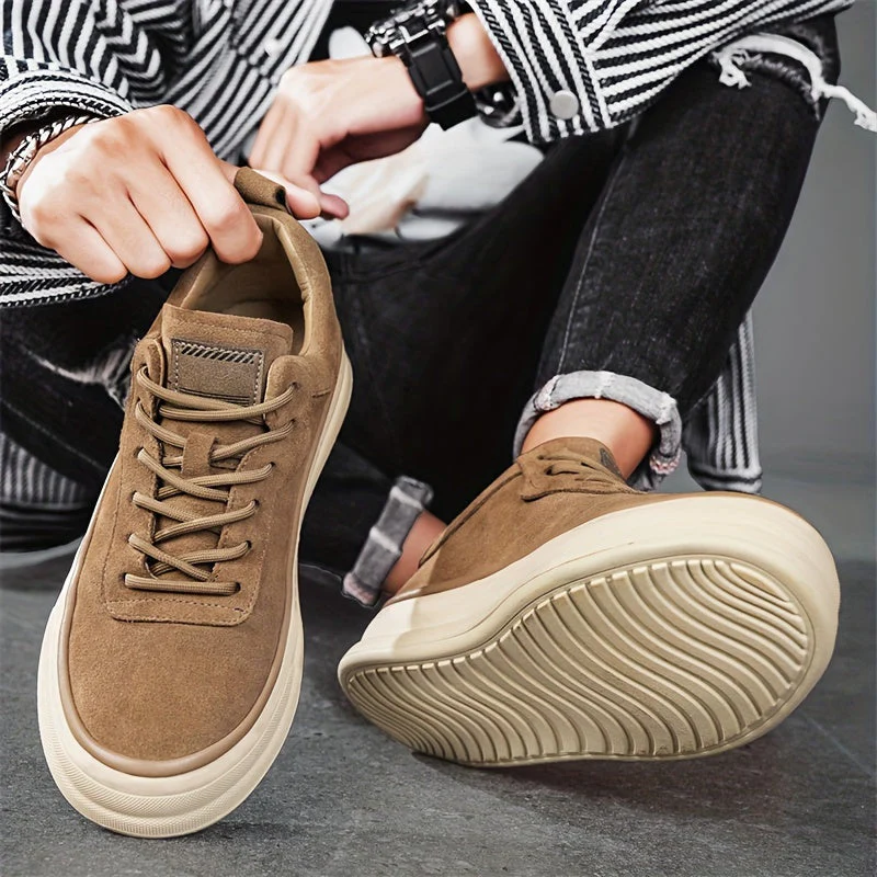 Massimo Suede Leather Sneakers - Image 7