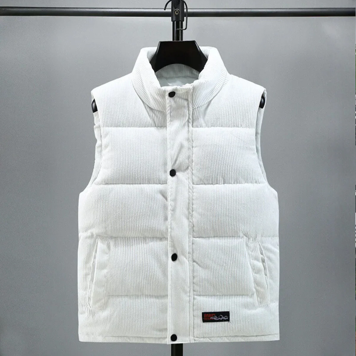 Maxwell Padded Corduroy Vest - Image 3