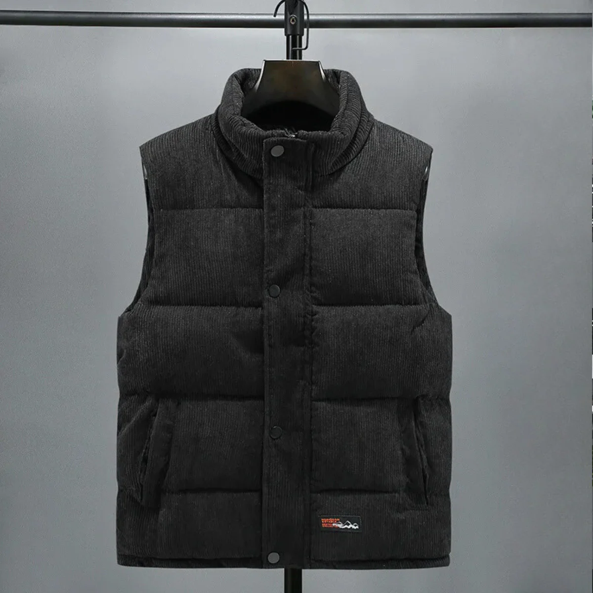 Maxwell Padded Corduroy Vest - Image 4