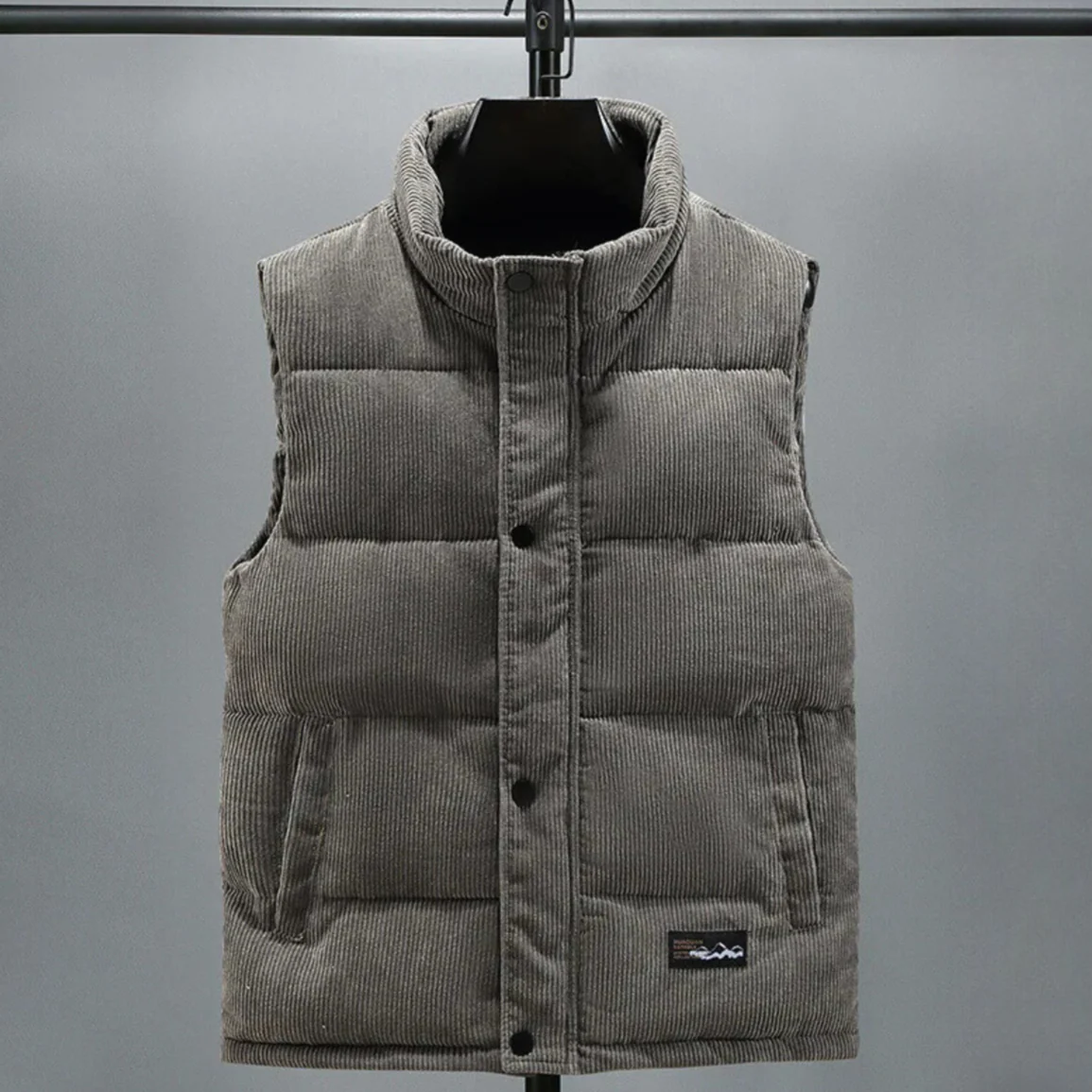 Maxwell Padded Corduroy Vest - Image 5