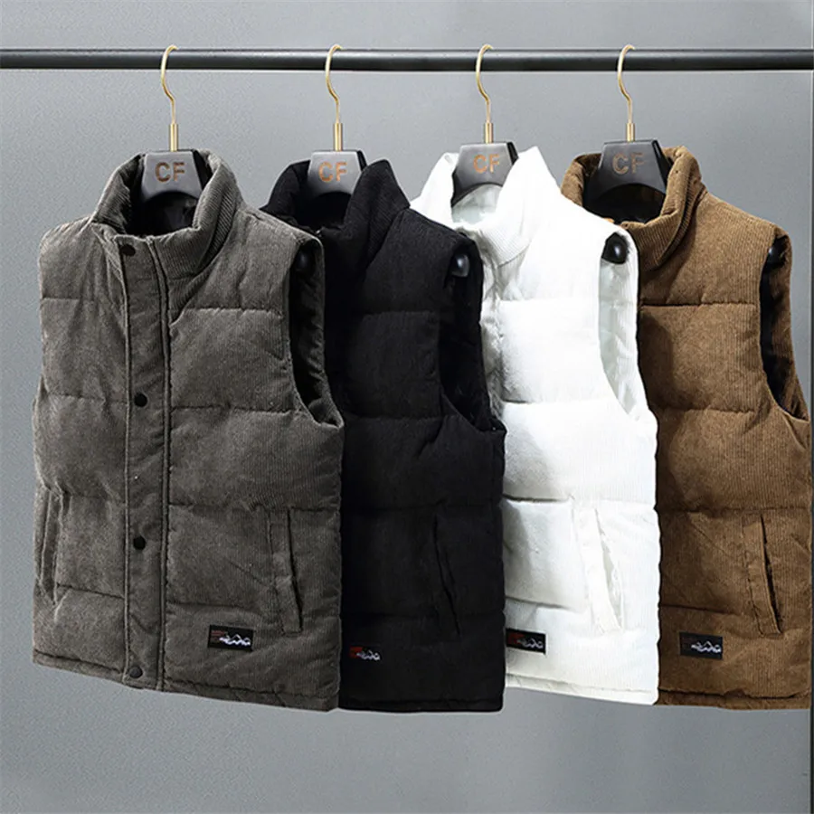 Maxwell Padded Corduroy Vest - Image 6