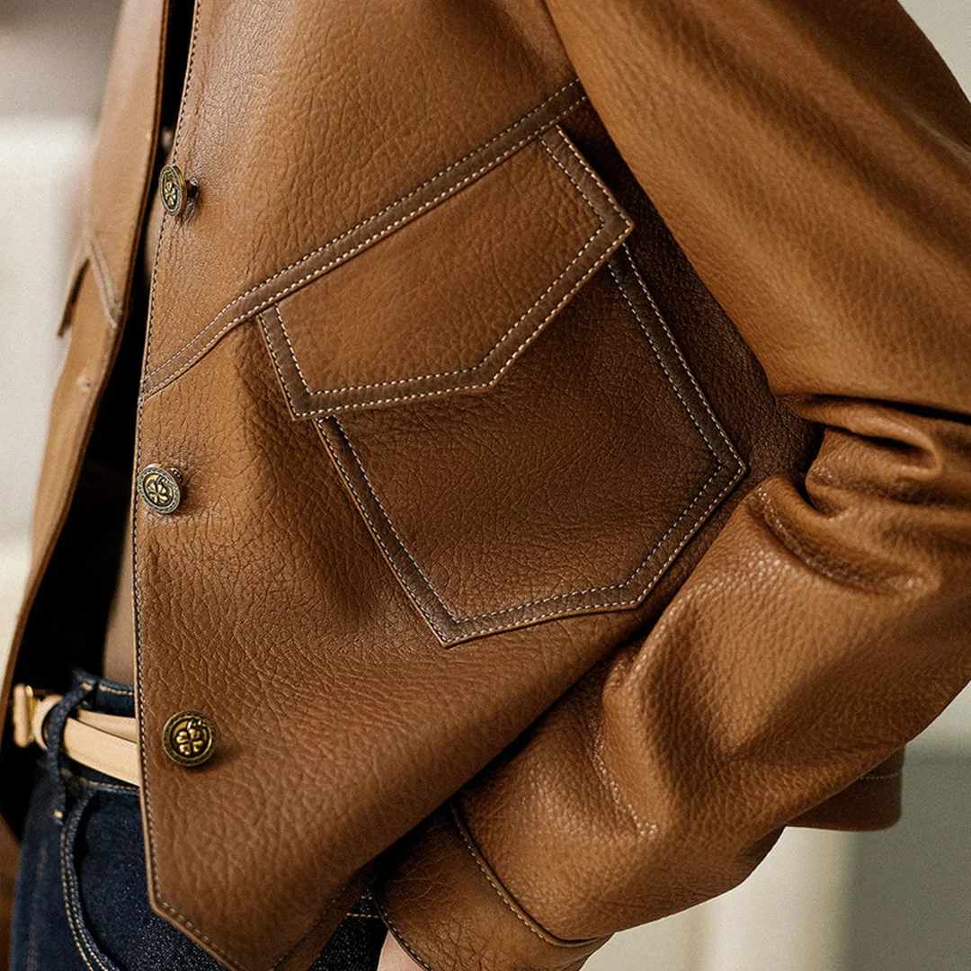 Maxima Leather Jacket - Image 3