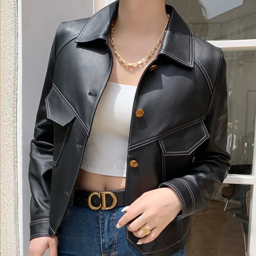 Maxima Leather Jacket - Image 4