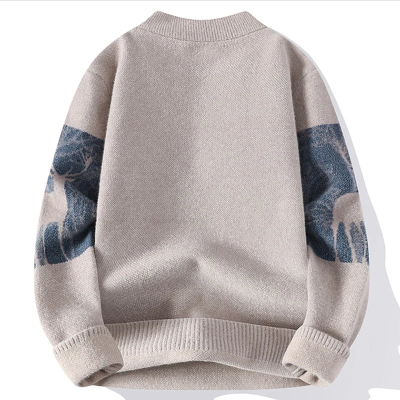 Montclair Deer Wool Sweater - Image 2