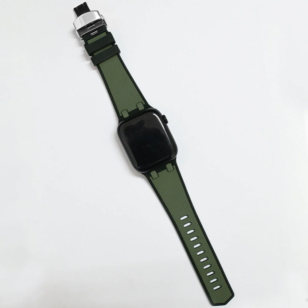Montclair Silicone Apple Watch Band - Image 10