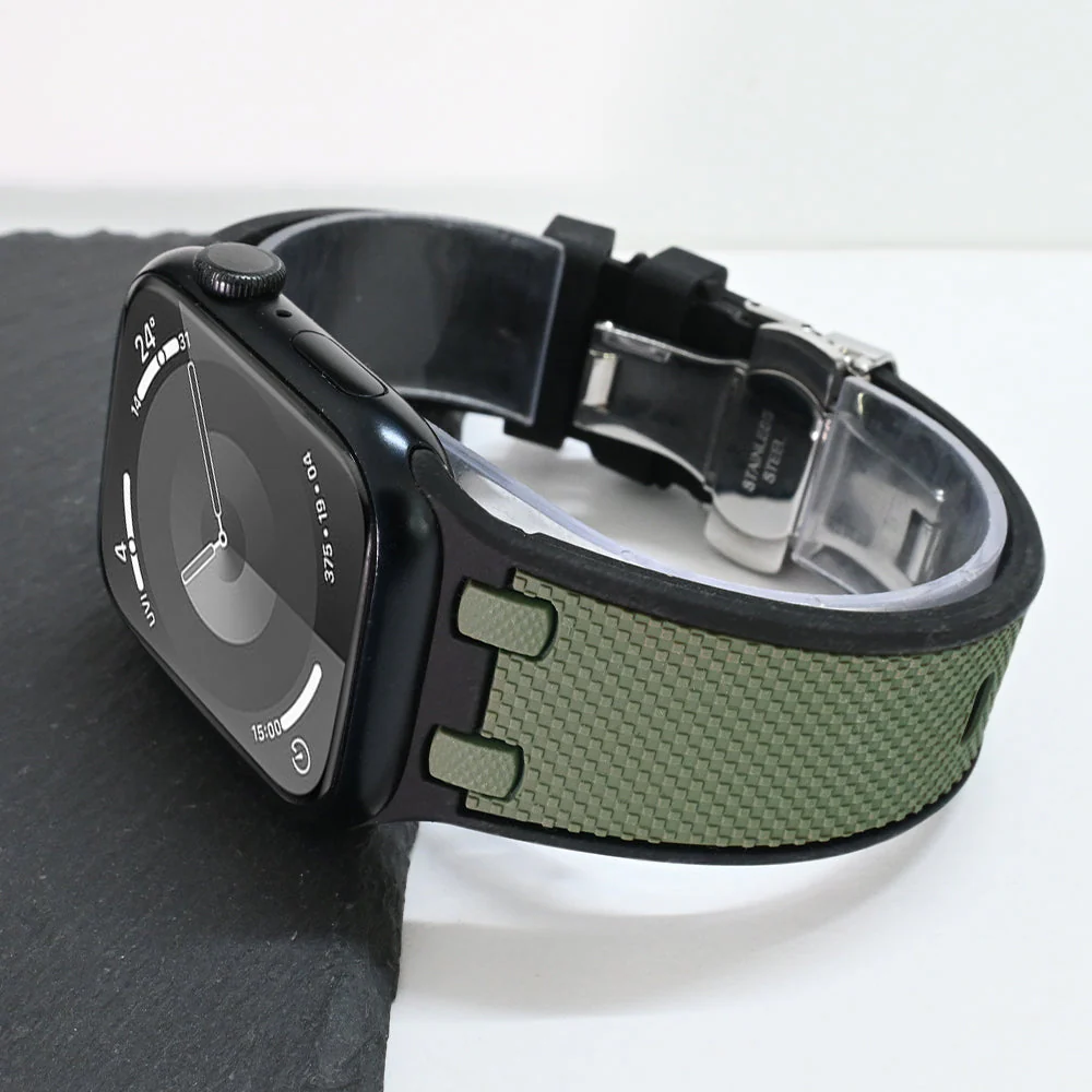 Montclair Silicone Apple Watch Band - Image 7
