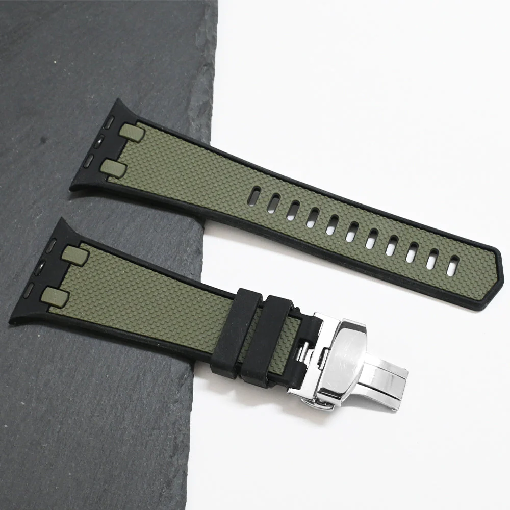 Montclair Silicone Apple Watch Band - Image 9