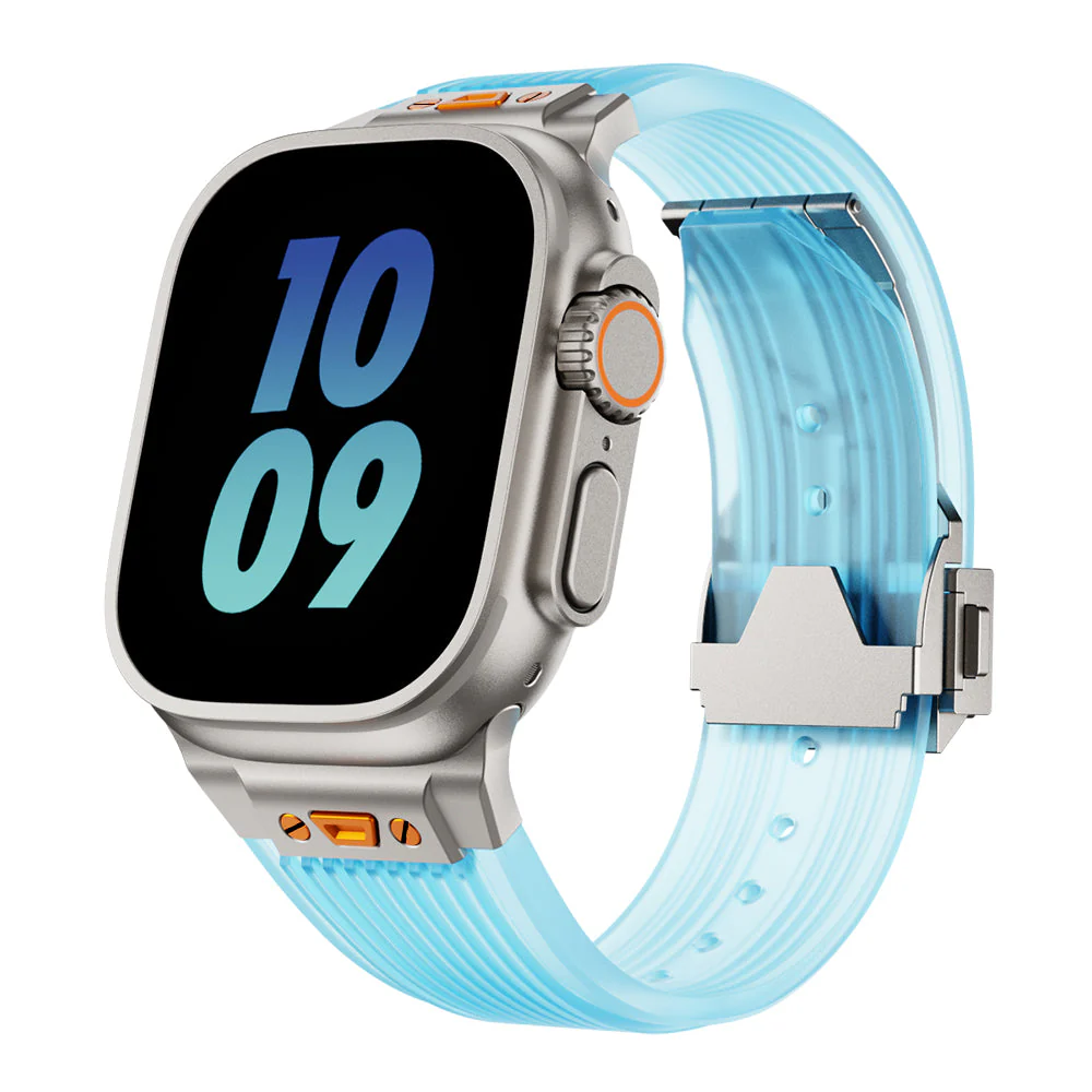 Montclair Translucent Silicone Apple Watch Band
