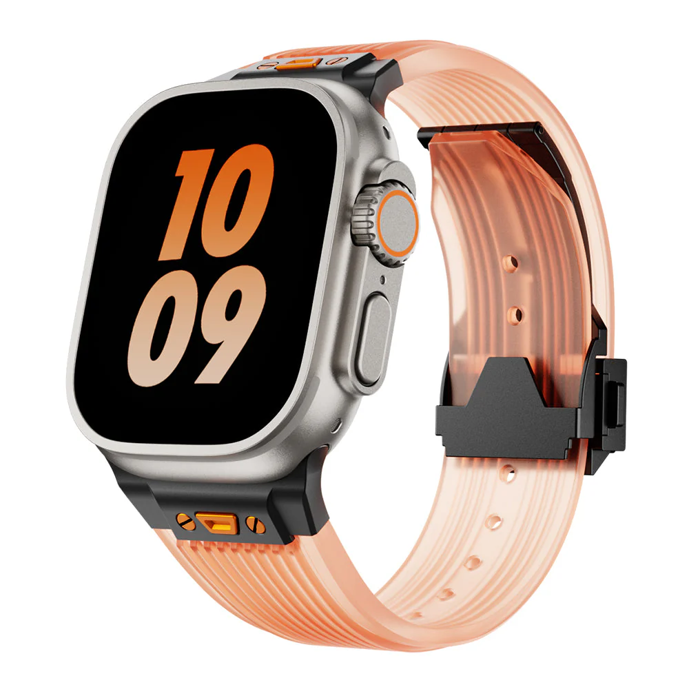 Montclair Translucent Silicone Apple Watch Band - Image 10