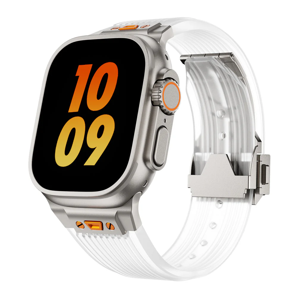 Montclair Translucent Silicone Apple Watch Band - Image 12