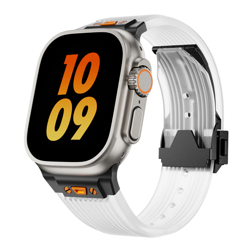Montclair Translucent Silicone Apple Watch Band - Image 15