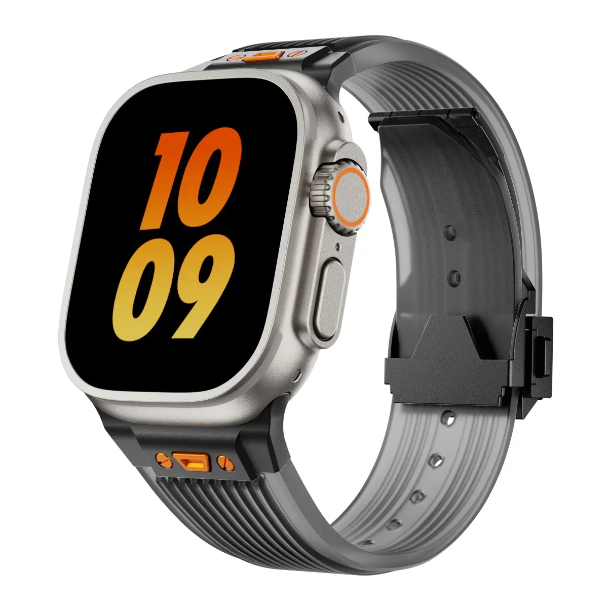 Montclair Translucent Silicone Apple Watch Band - Image 19