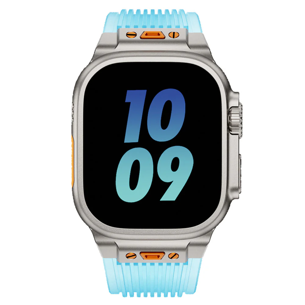 Montclair Translucent Silicone Apple Watch Band - Image 2