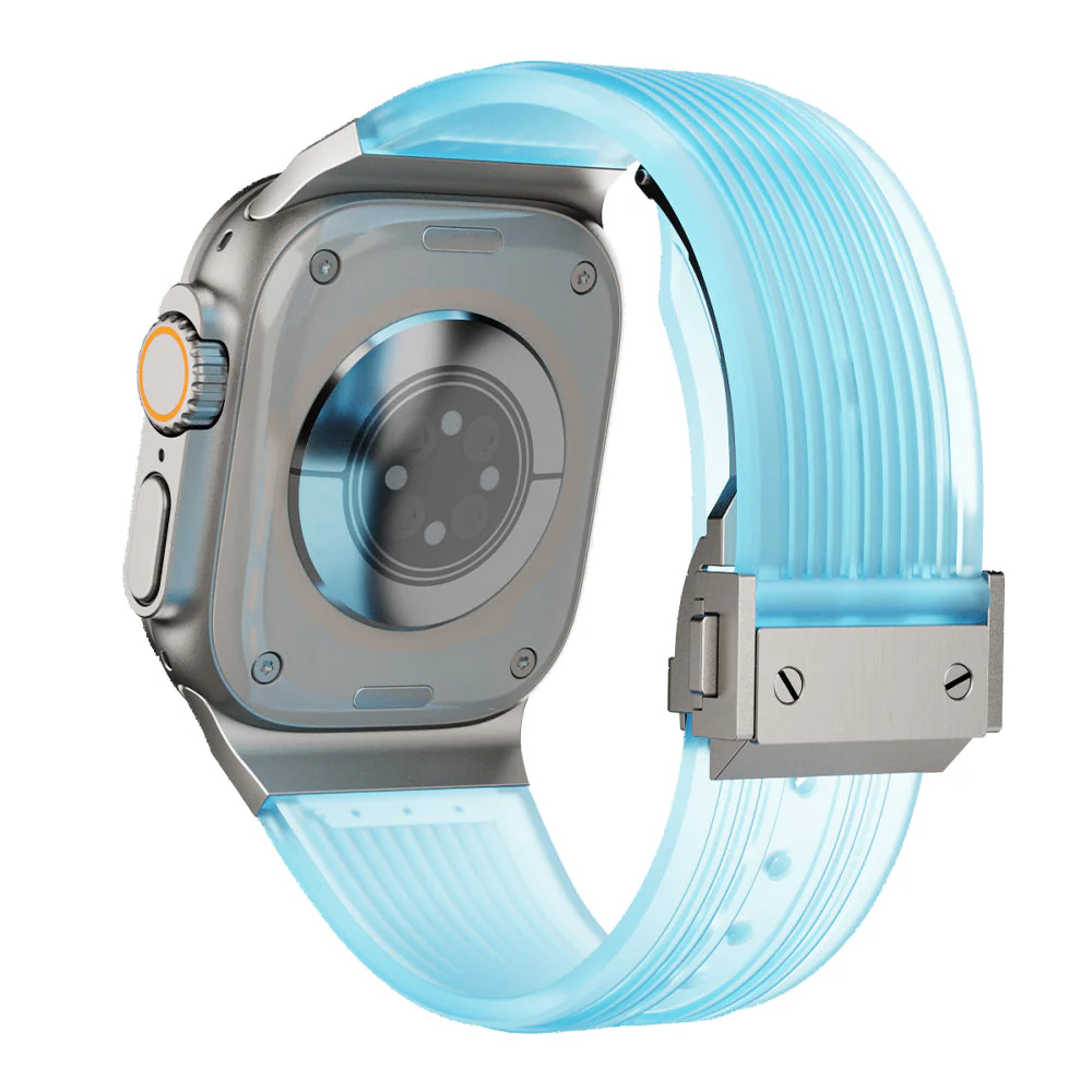 Montclair Translucent Silicone Apple Watch Band - Image 3