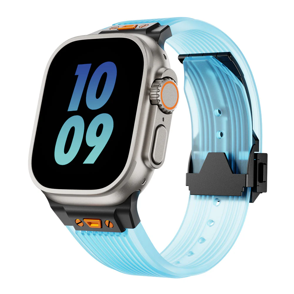 Montclair Translucent Silicone Apple Watch Band - Image 5