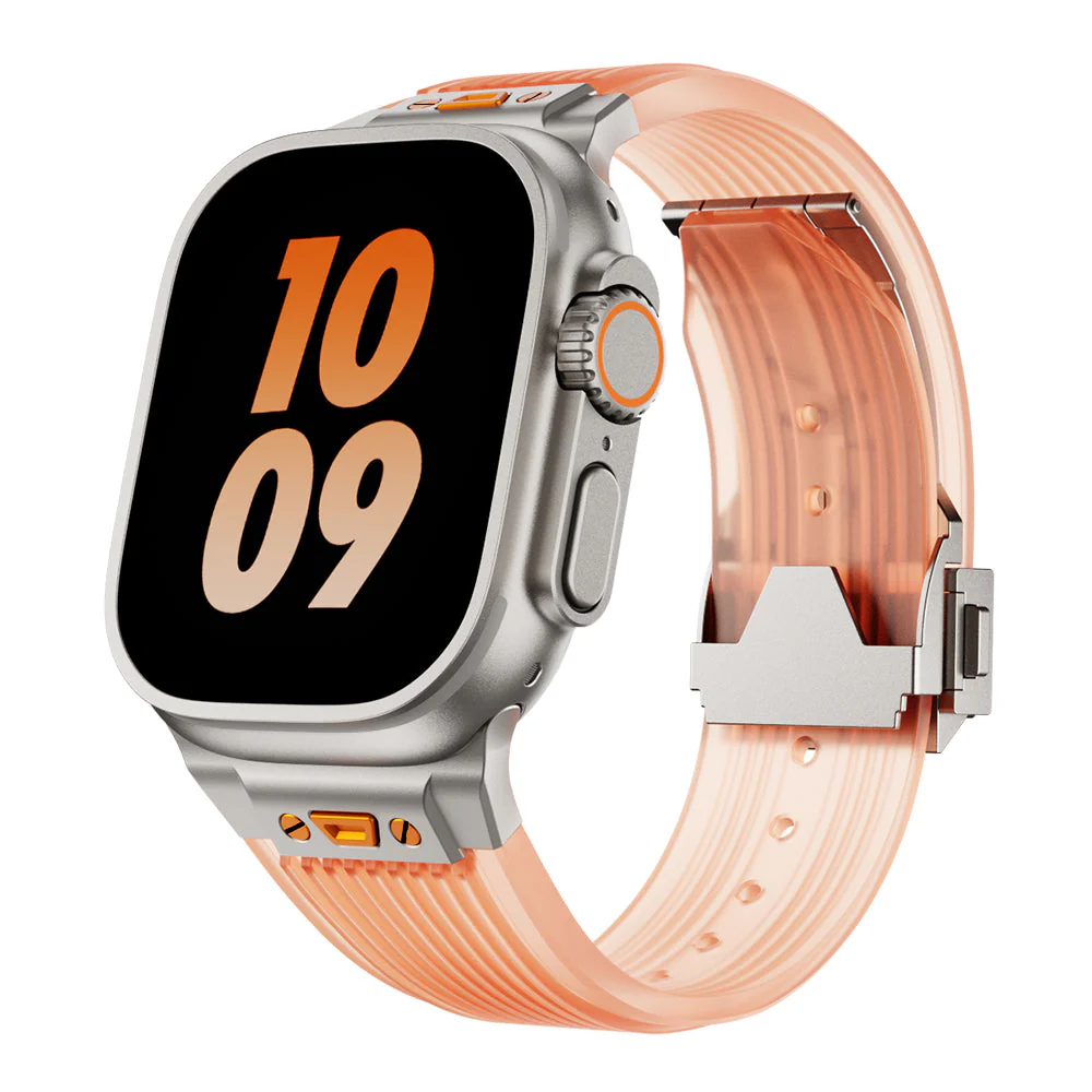 Montclair Translucent Silicone Apple Watch Band - Image 7
