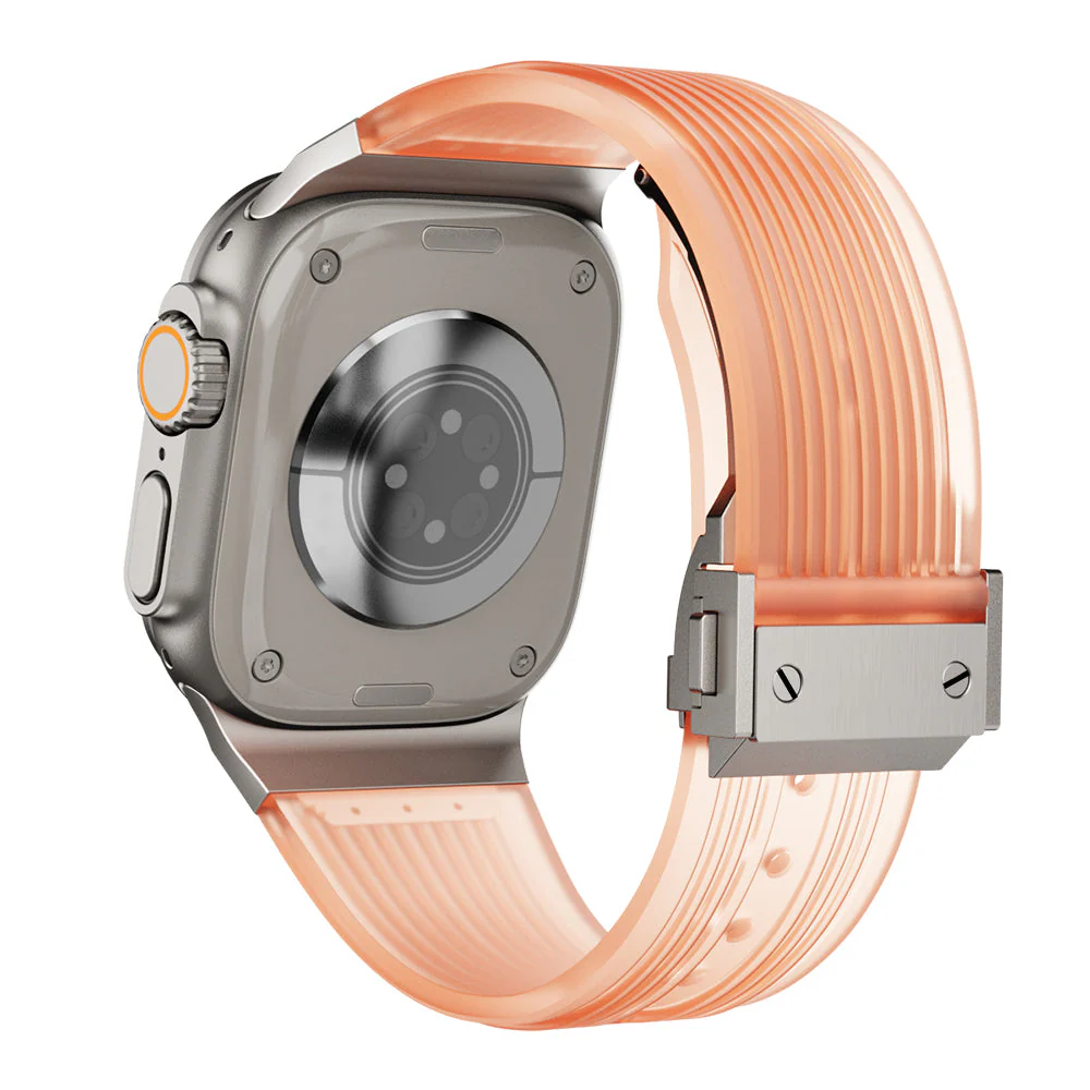 Montclair Translucent Silicone Apple Watch Band - Image 9