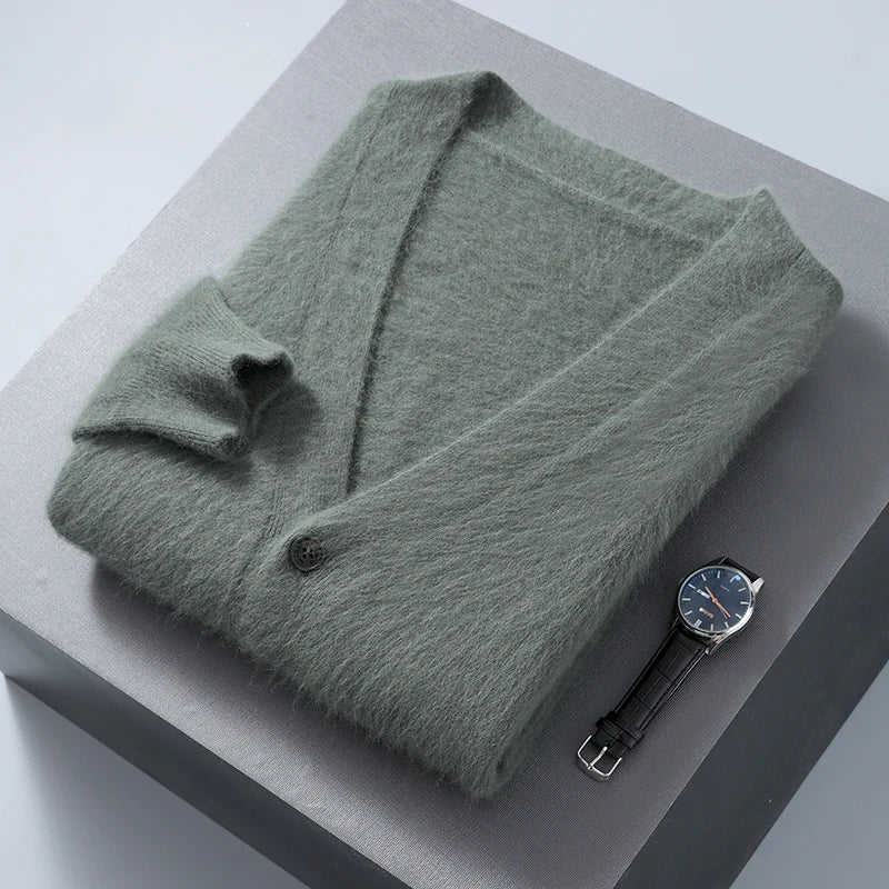 Montreal Brushed Wool Cardigan