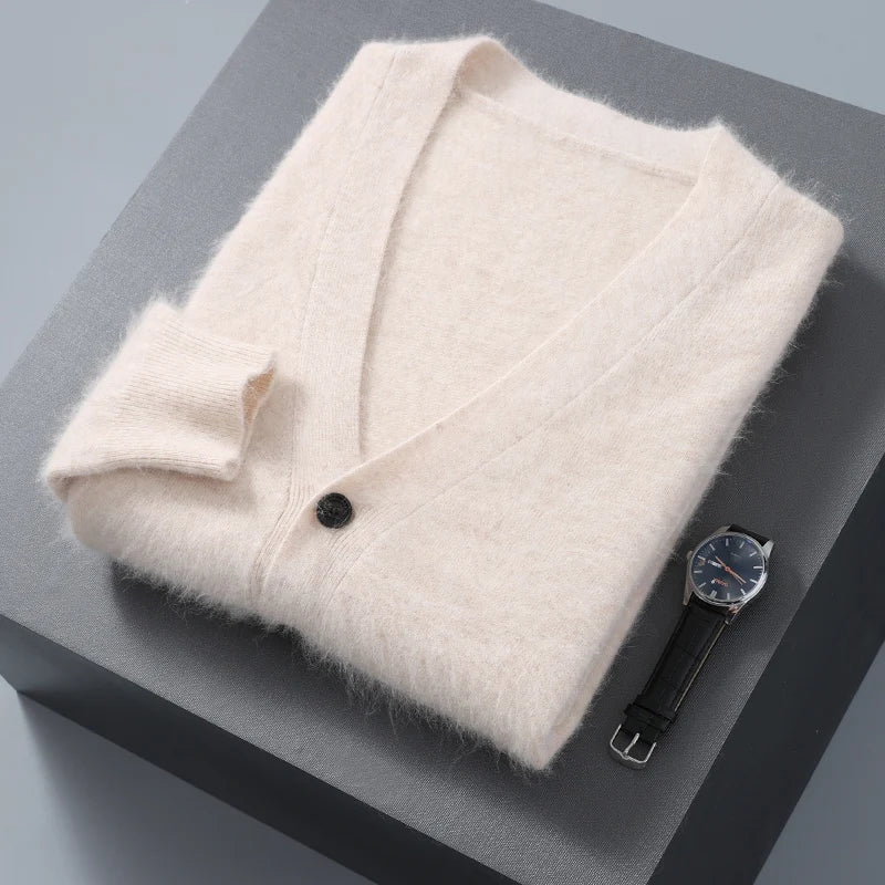 Montreal Brushed Wool Cardigan - Image 2