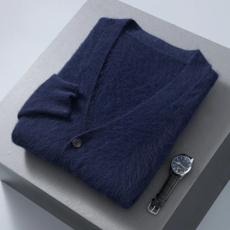 Montreal Brushed Wool Cardigan - Image 4