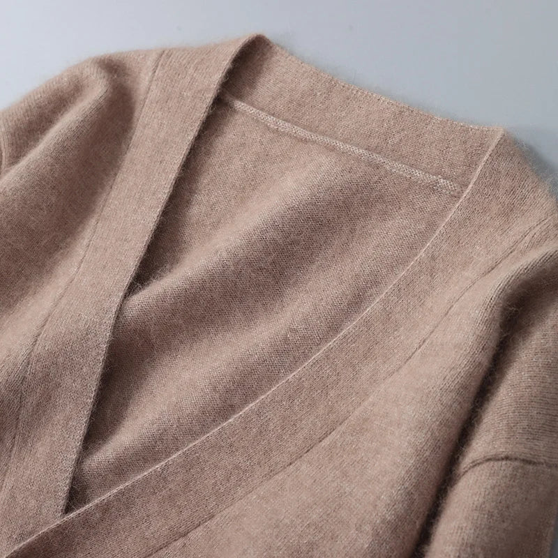 Montreal Brushed Wool Cardigan - Image 7