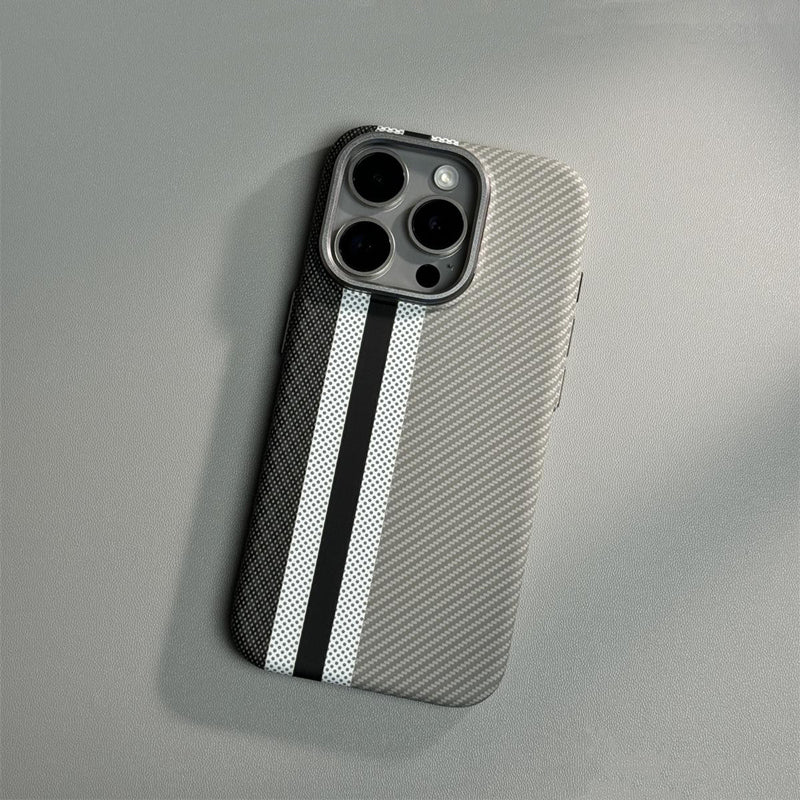 Montreal Carbon Fibre MagSafe® iPhone Case - Image 2