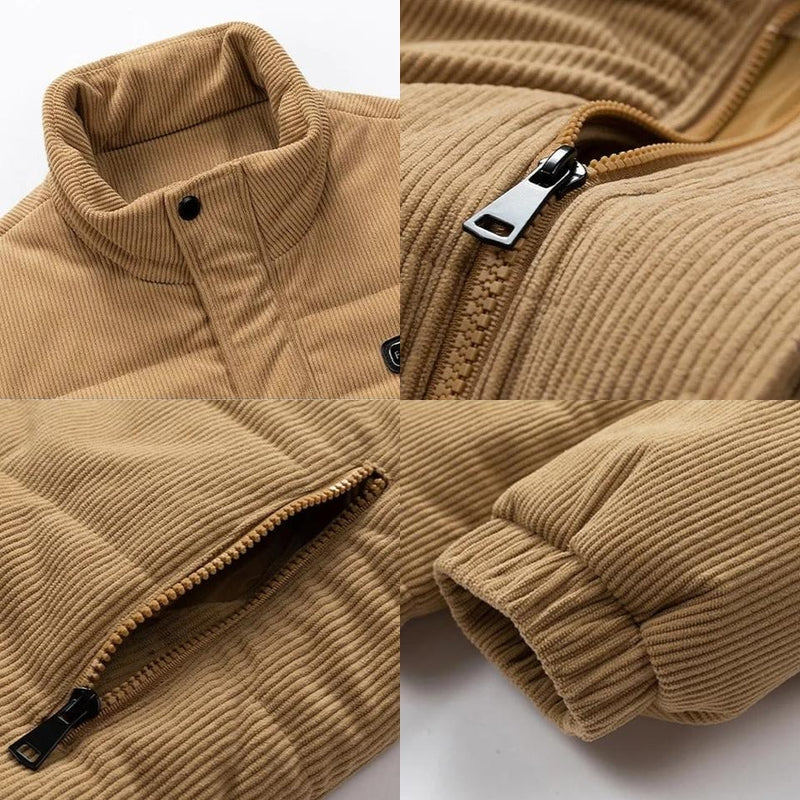 Montreal Corduroy Puffer Jacket - Image 9