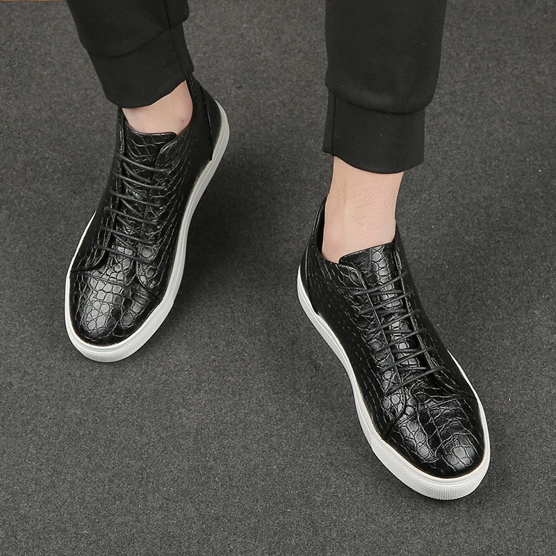 Montreal Croc-Embossed Sneakers - Image 13