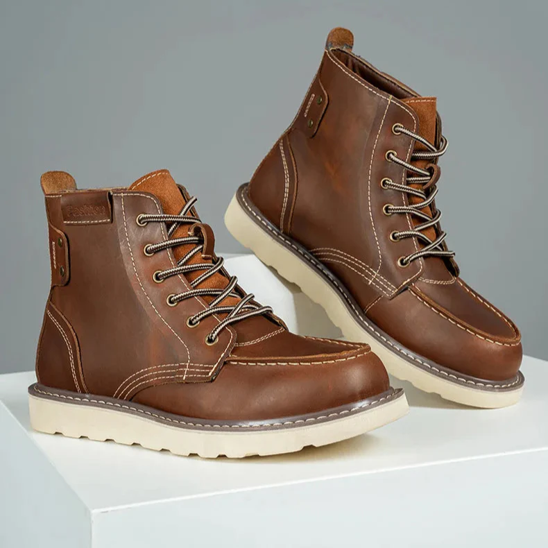 Montreal Handmade Leather Boots - Image 6