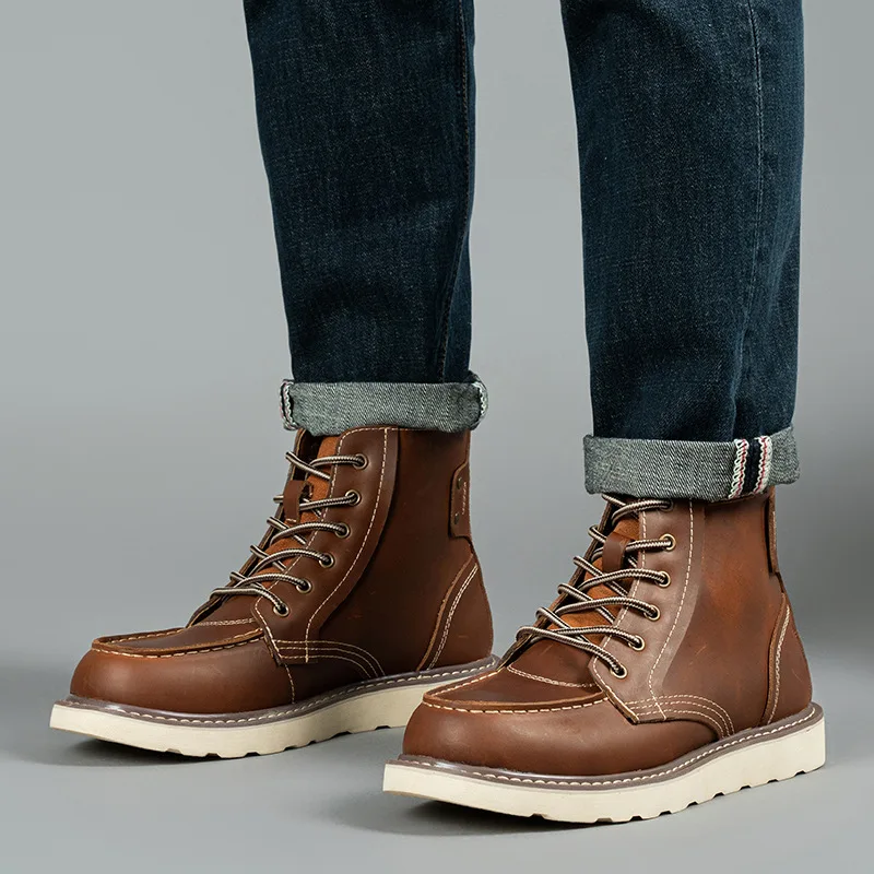 Montreal Handmade Leather Boots - Image 8