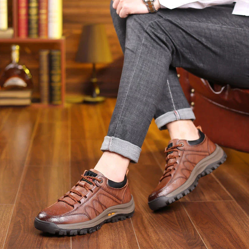 Montreal Handmade Leather Trail Shoes - Image 3