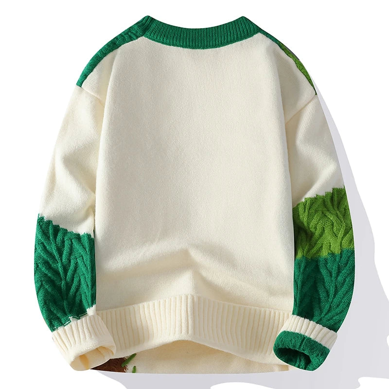 Montreal Patchwork Wool Sweater - Image 5