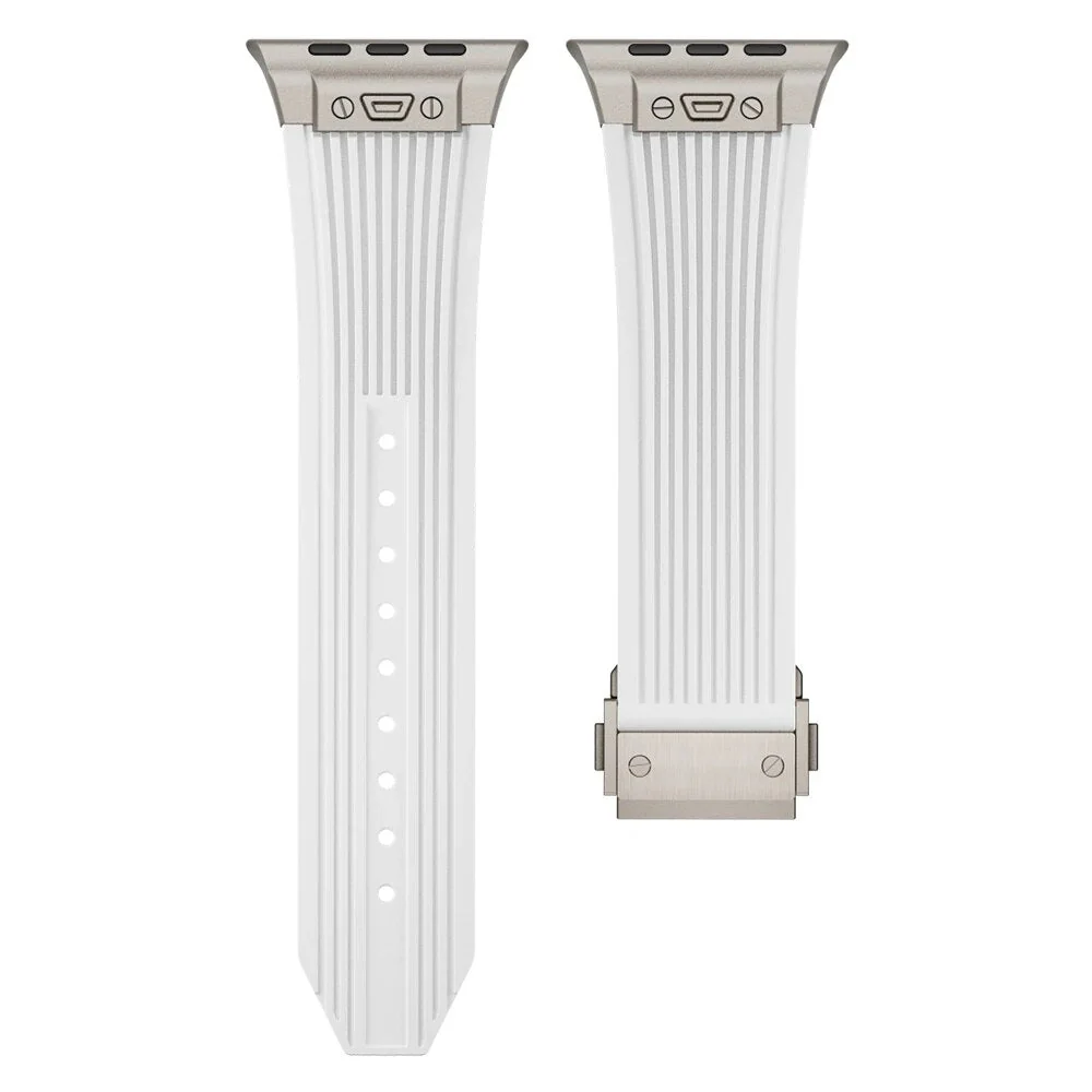 Montreal Streamlined Silicone Apple Watch Band - Image 10