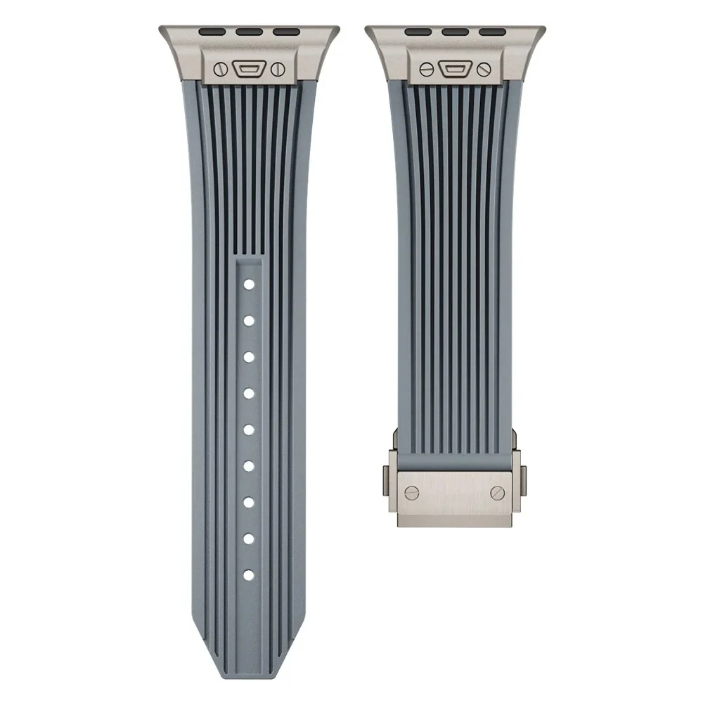 Montreal Streamlined Silicone Apple Watch Band - Image 14