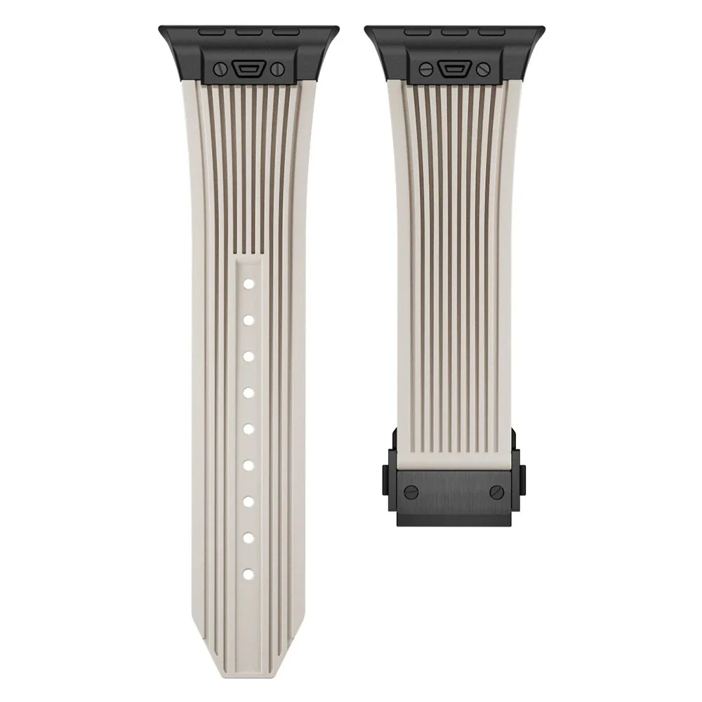 Montreal Streamlined Silicone Apple Watch Band - Image 20
