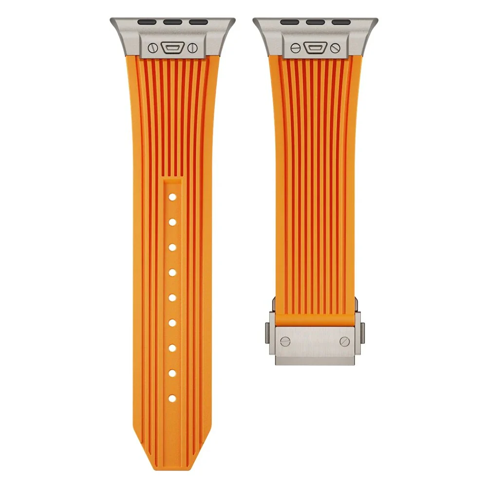 Montreal Streamlined Silicone Apple Watch Band - Image 6