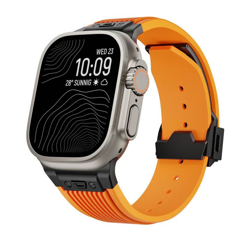 Montreal Streamlined Silicone Apple Watch Band - Image 7