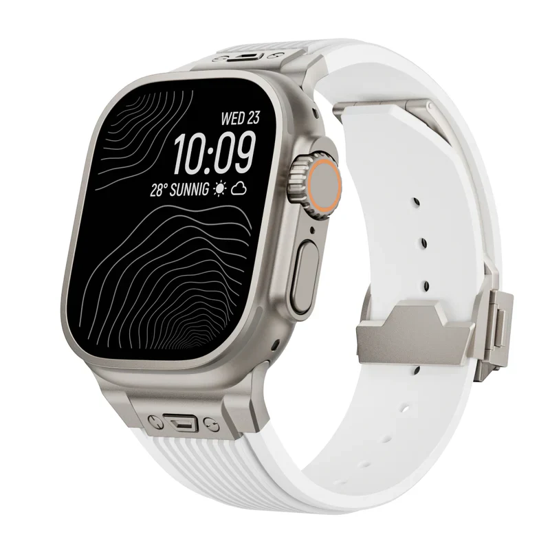 Montreal Streamlined Silicone Apple Watch Band - Image 9