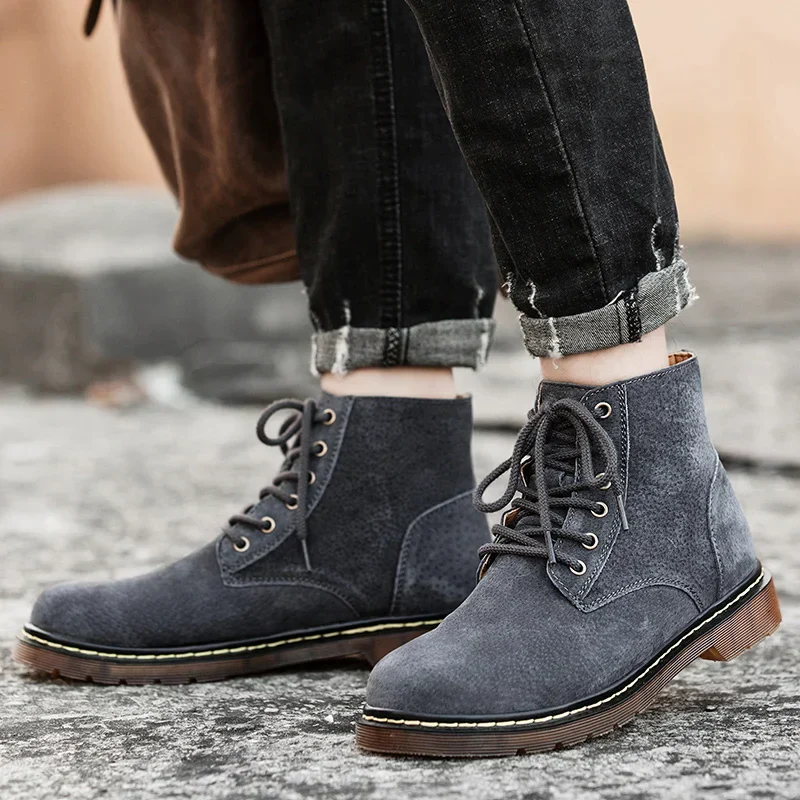 Montreal Suede Leather Boots - Image 12