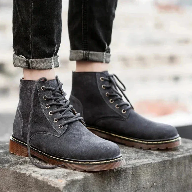Montreal Suede Leather Boots - Image 14