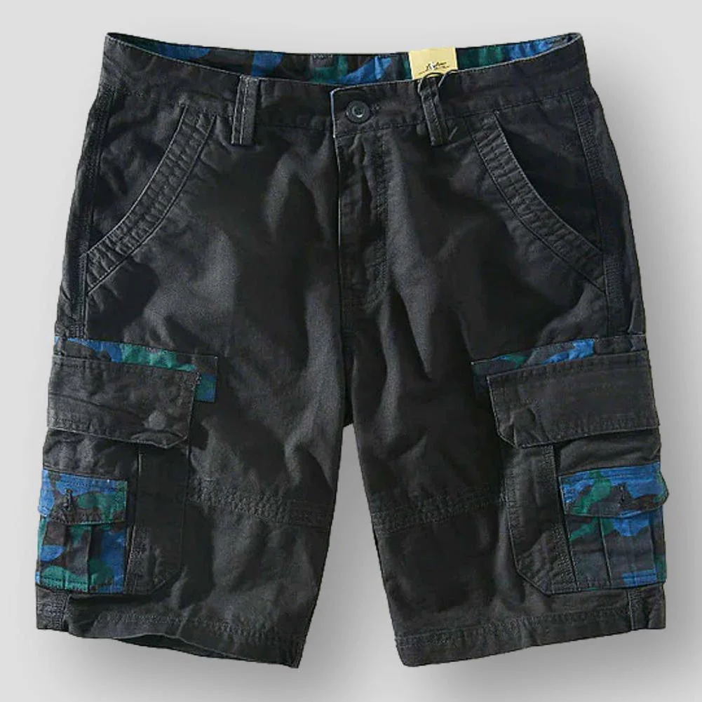Moon Madrid Buffalo Camo Cargo Shorts - Image 2