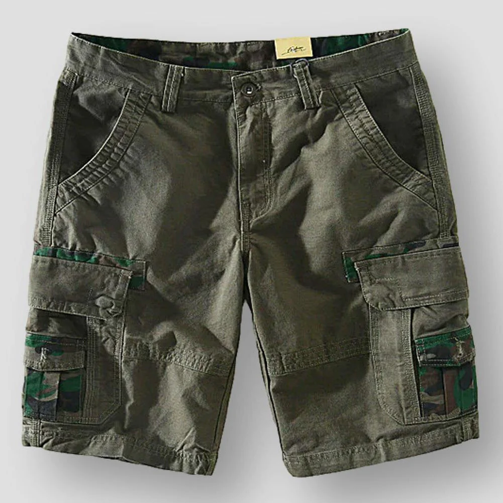 Moon Madrid Buffalo Camo Cargo Shorts - Image 4