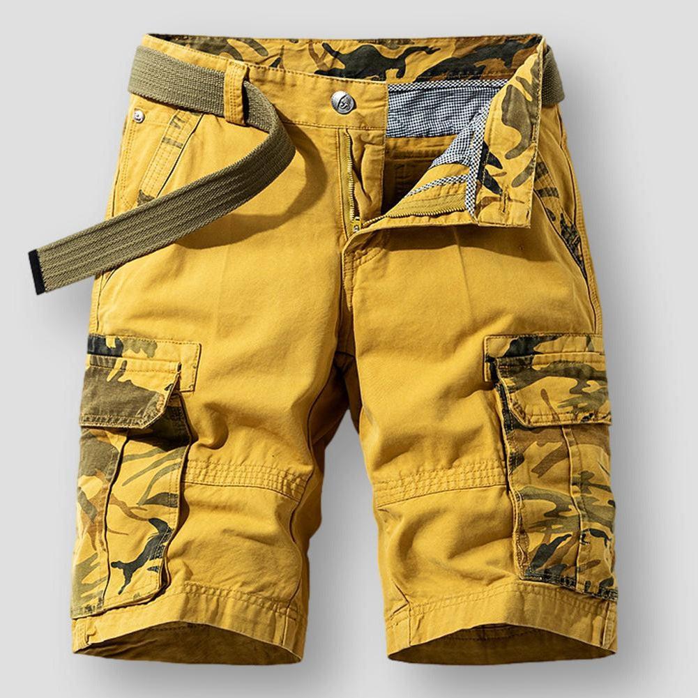 Moon Madrid Norman Camo Cargo Shorts - Image 2
