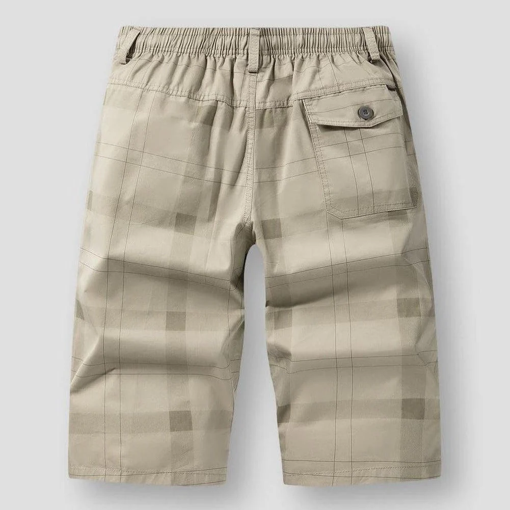 Moon Madrid Plaid Cargo Shorts - Image 4