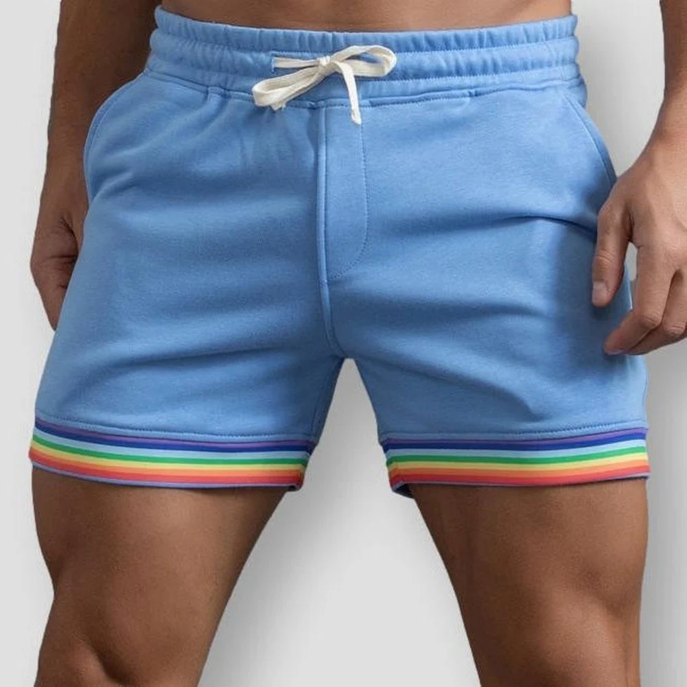 Moon Madrid Rainbow Cotton Shorts - Image 2