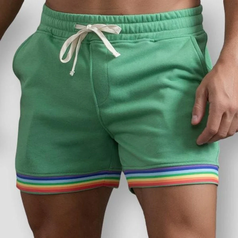 Moon Madrid Rainbow Cotton Shorts - Image 3